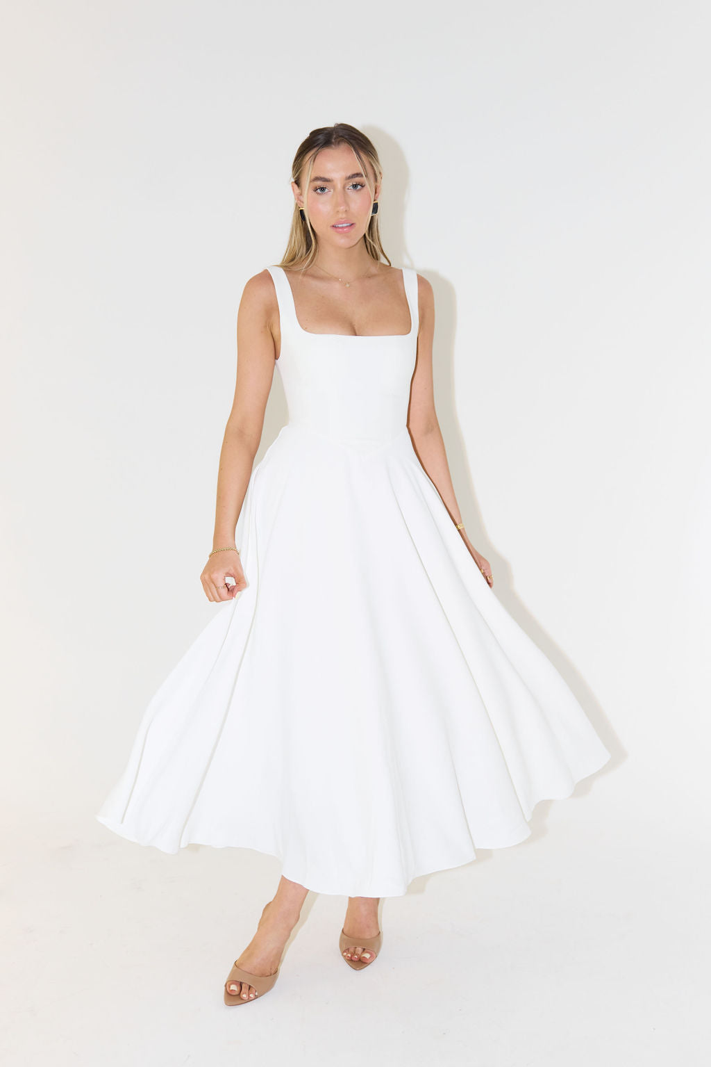 Gabriella - Luxe Midi-Kleid